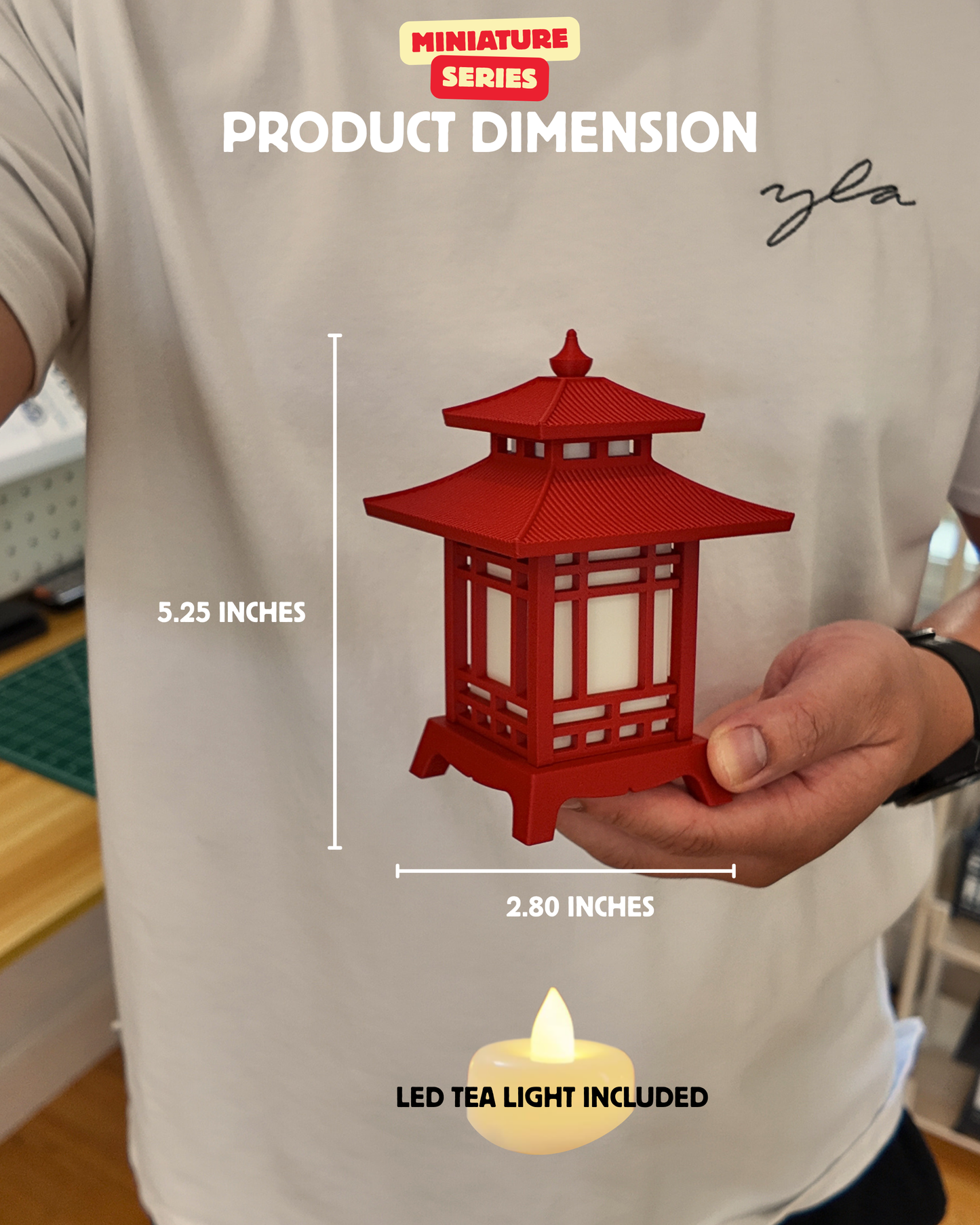 Miniature Japanese Lantern