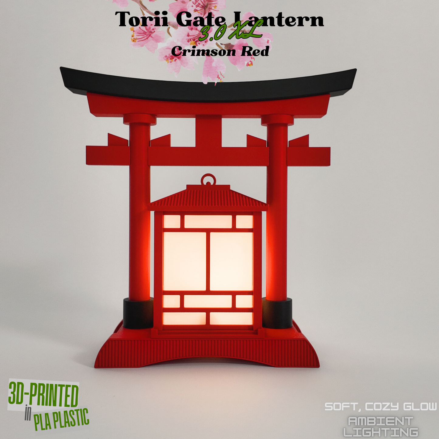 Japanese Torii Gate Lantern 3.0