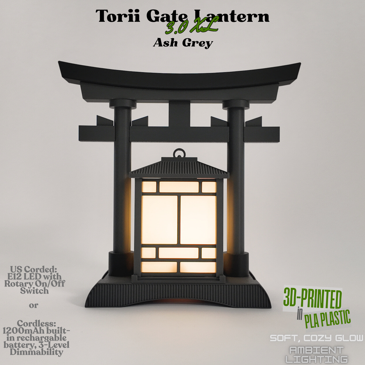 Japanese Torii Gate Lantern 3.0