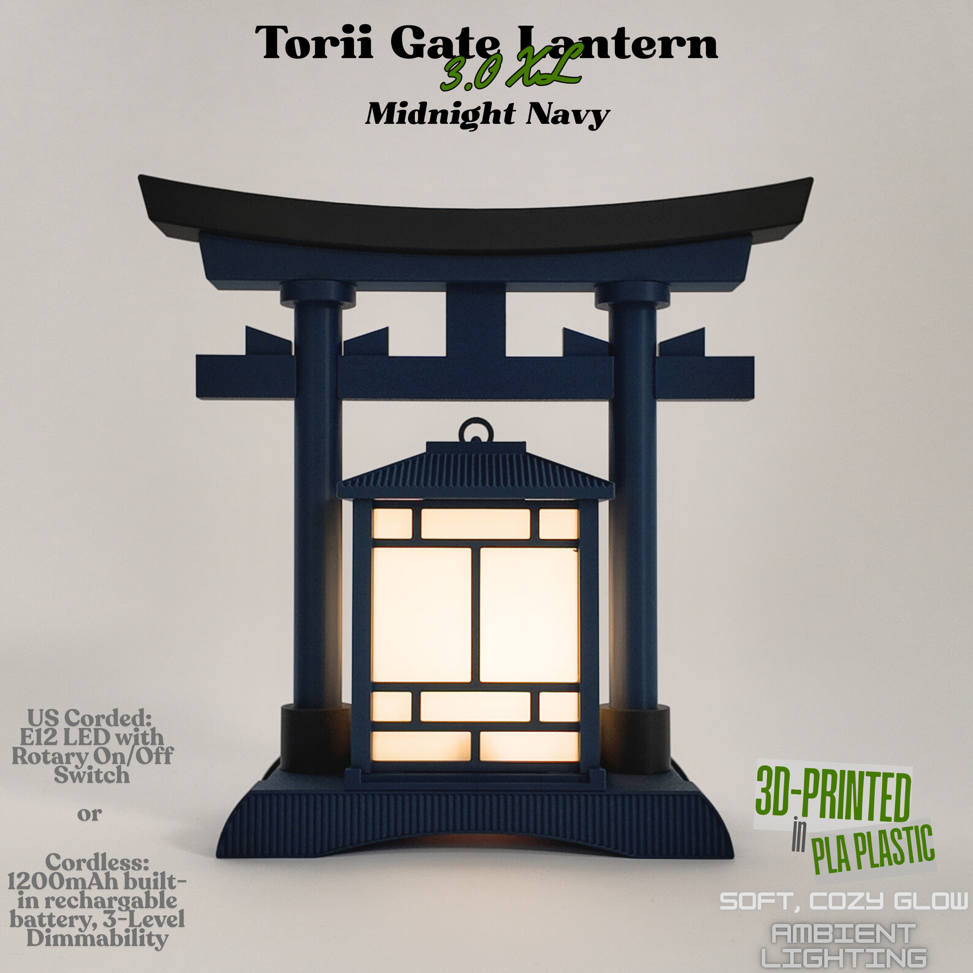 Japanese Torii Gate Lantern 3.0 XL – Capsule Corp Innovations
