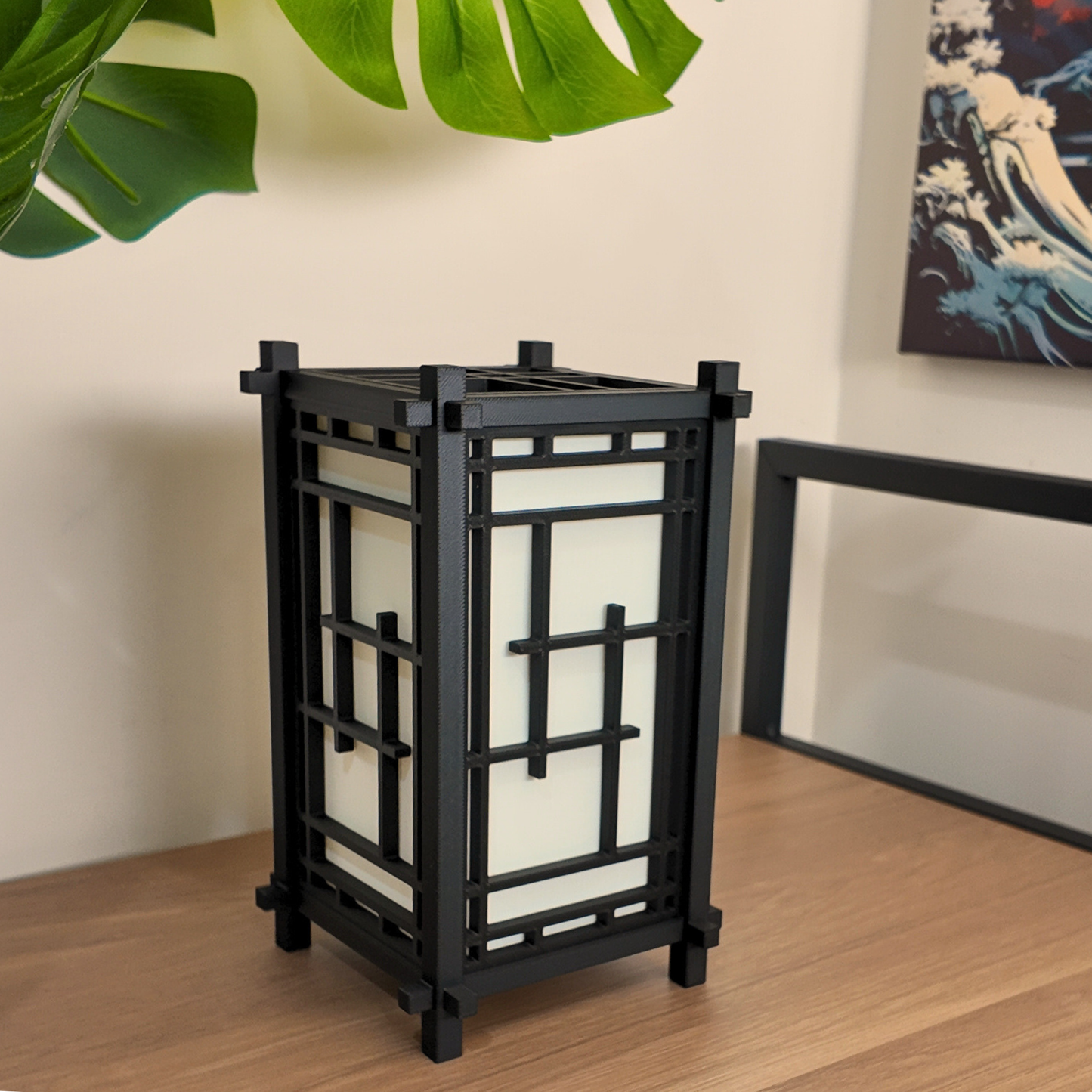 Japanese Shoji Style Lantern - Style 04 - Exquisite Japanese Decor for Home and Room | Unique Desk Lamp and Table Lamp Design | Mini Japanese Lantern Transforms Any Space