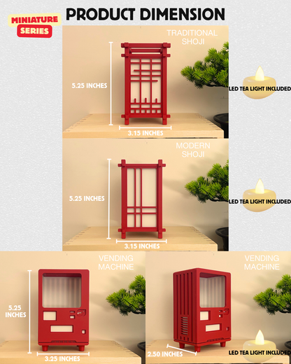 Miniature Japanese Lantern - Aura Edition